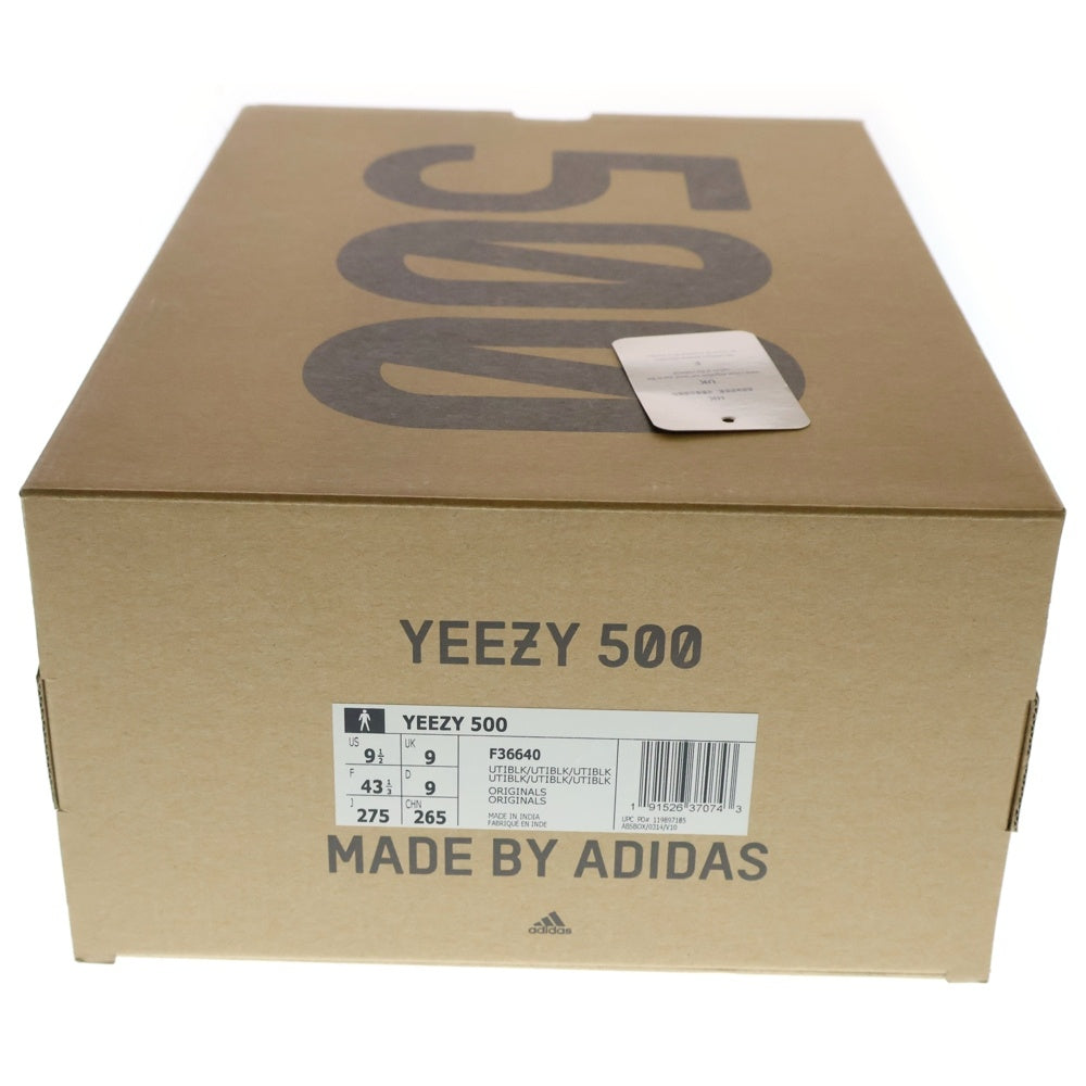 adidas(アディダス) YEEZY 500 UTILITY BLACK イージー ユーティリティ ローカットスニーカー ブラック US9.5/27.5cm F36640