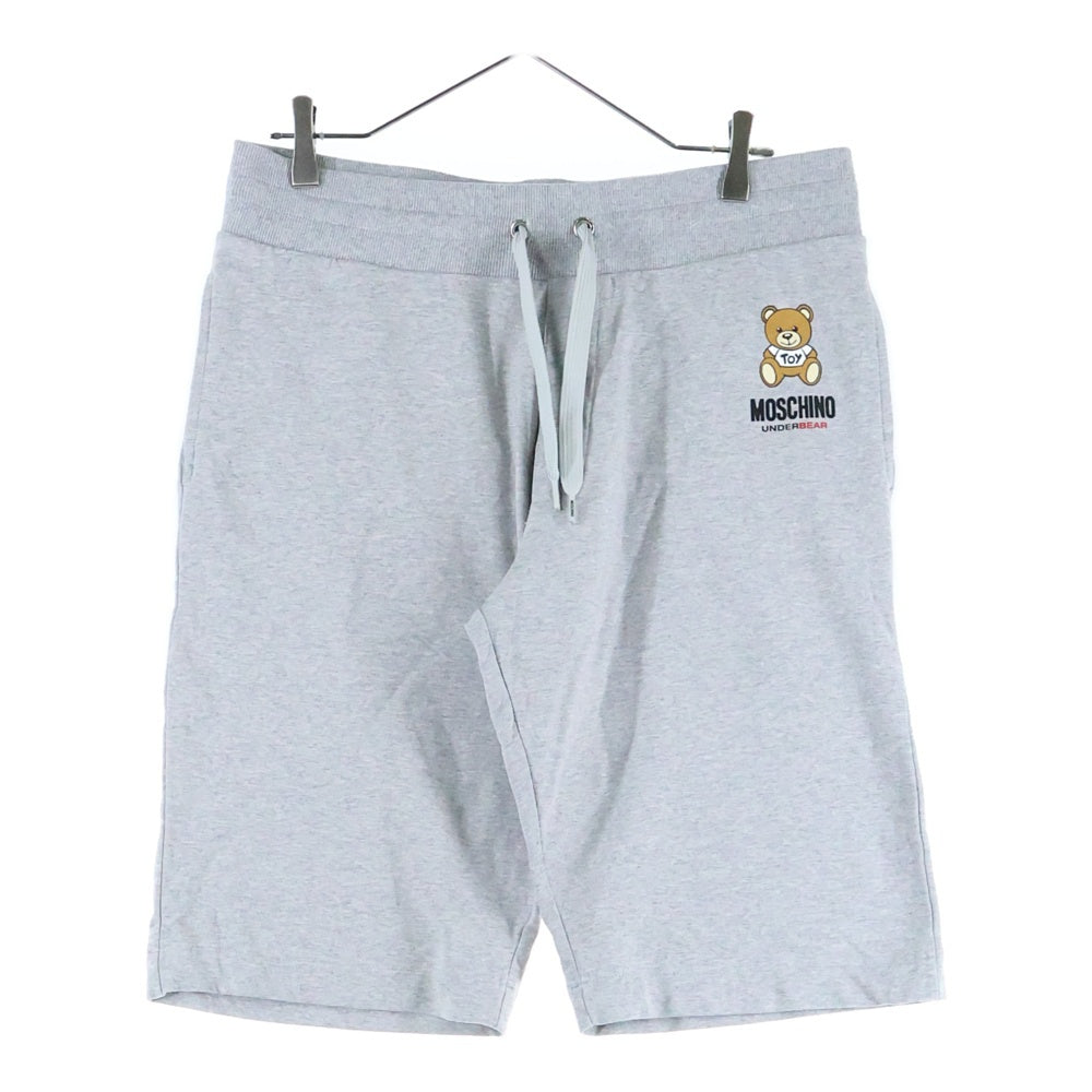MOSCHINO(モスキーノ) UNDERWEAR BEAR ベアープリント スウェットショーツ グレー