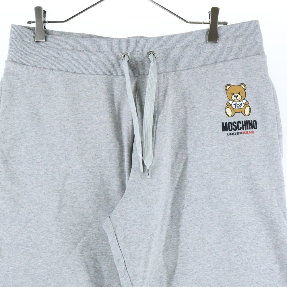 MOSCHINO(モスキーノ) UNDERWEAR BEAR ベアープリント スウェットショーツ グレー