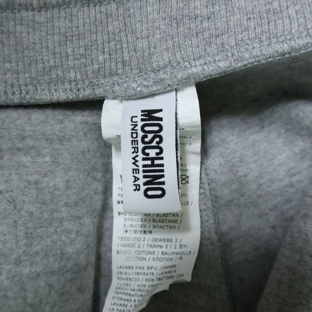 MOSCHINO(モスキーノ) UNDERWEAR BEAR ベアープリント スウェットショーツ グレー