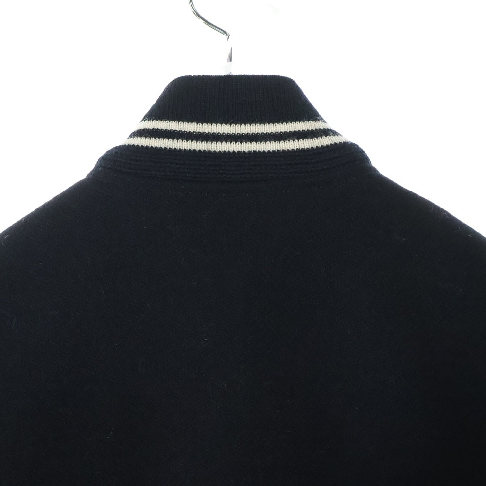 SAINT LAURENT PARIS(サンローランパリ) 17AW Teddy Jacket テディジャケット スタジャン 354718 YYL80 ブラック