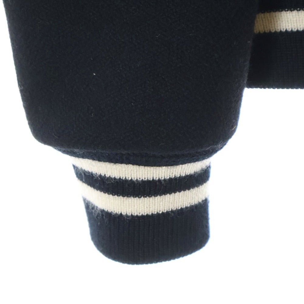 SAINT LAURENT PARIS(サンローランパリ) 17AW Teddy Jacket テディジャケット スタジャン 354718 YYL80 ブラック