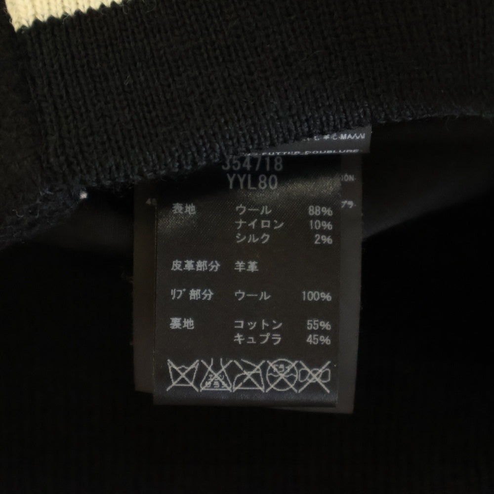 SAINT LAURENT PARIS(サンローランパリ) 17AW Teddy Jacket テディジャケット スタジャン 354718 YYL80 ブラック