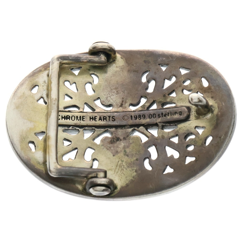 CHROME HEARTS(クロムハーツ) OVAL CROSS STRAP1.5クラシックオーバルクロスバックル シルバー BCA359