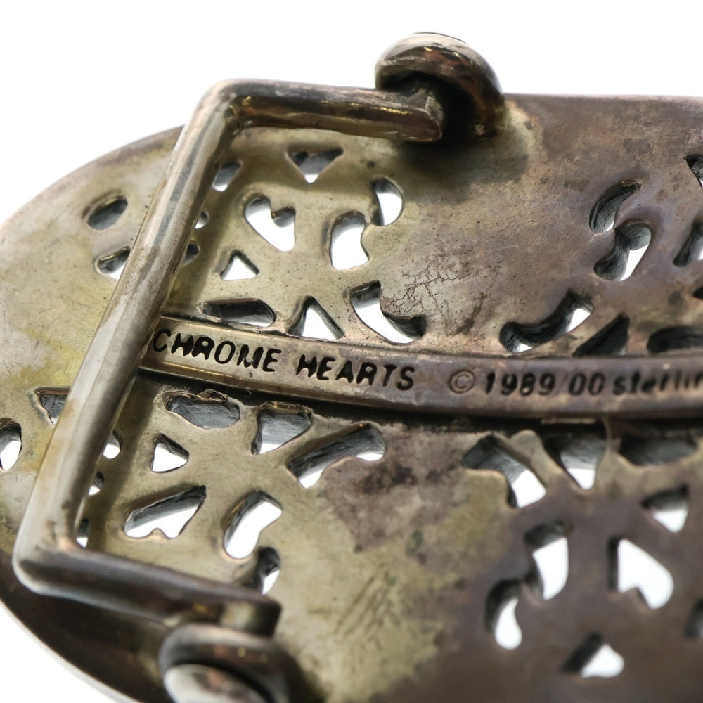 CHROME HEARTS(クロムハーツ) OVAL CROSS STRAP1.5クラシックオーバルクロスバックル シルバー BCA359