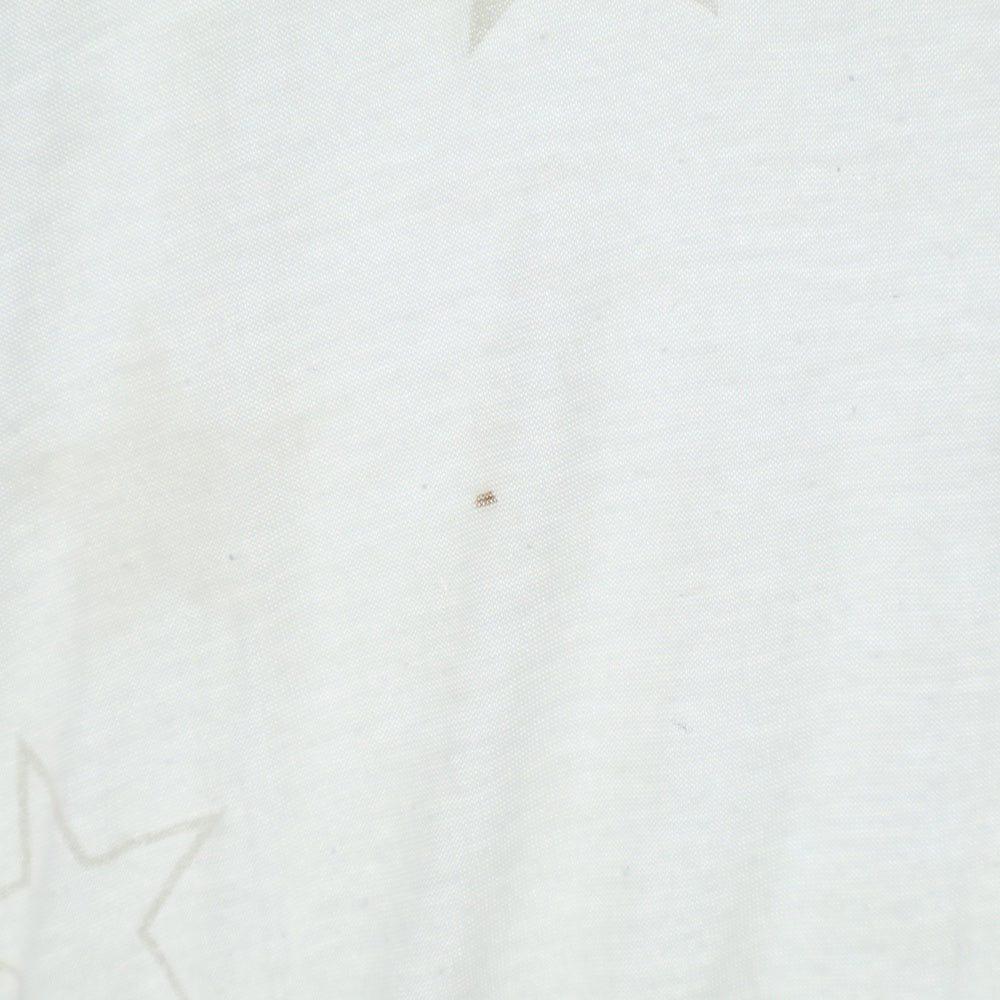 CHROME HEARTS(クロムハーツ) スタープリントレーヨンシルクカットソー ホワイト