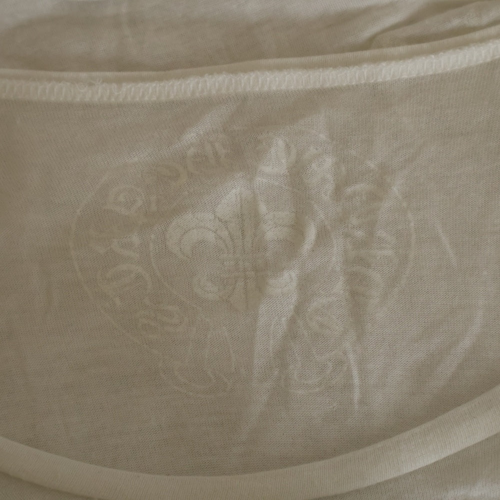 CHROME HEARTS(クロムハーツ) スタープリントレーヨンシルクカットソー ホワイト