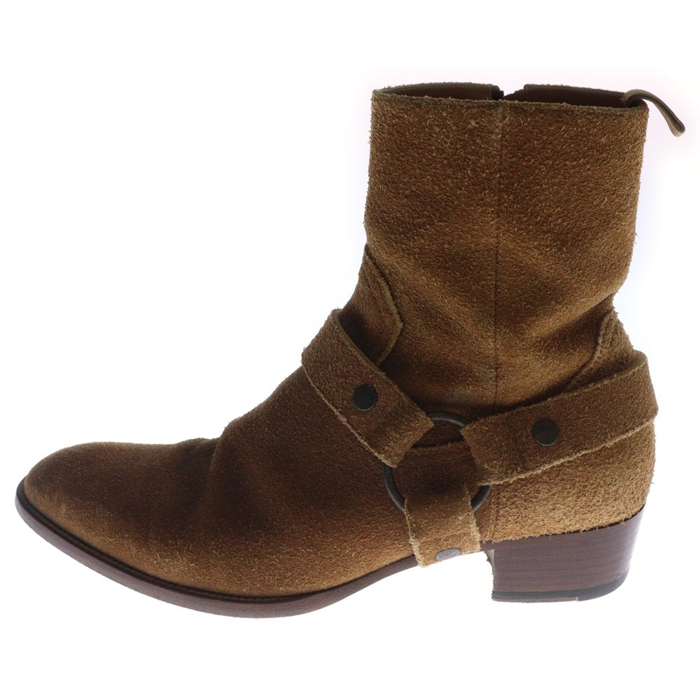 SAINT LAURENT PARIS(サンローランパリ) WA 420090 ワイアットハーネスリングブーツ ベージュ