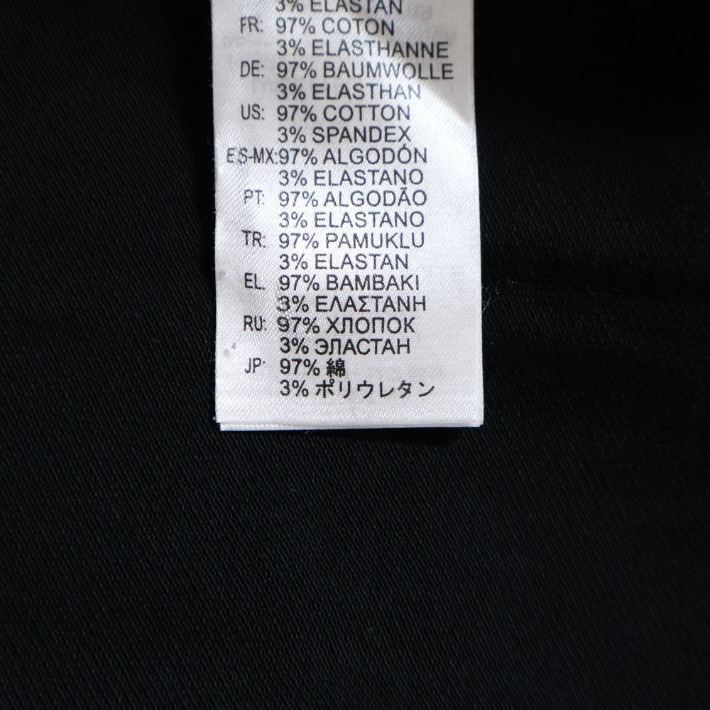 DIESEL(ディーゼル) ×AC MILAN ポロシャツ 半袖シャツ ハーフジップ ブラック/レッド