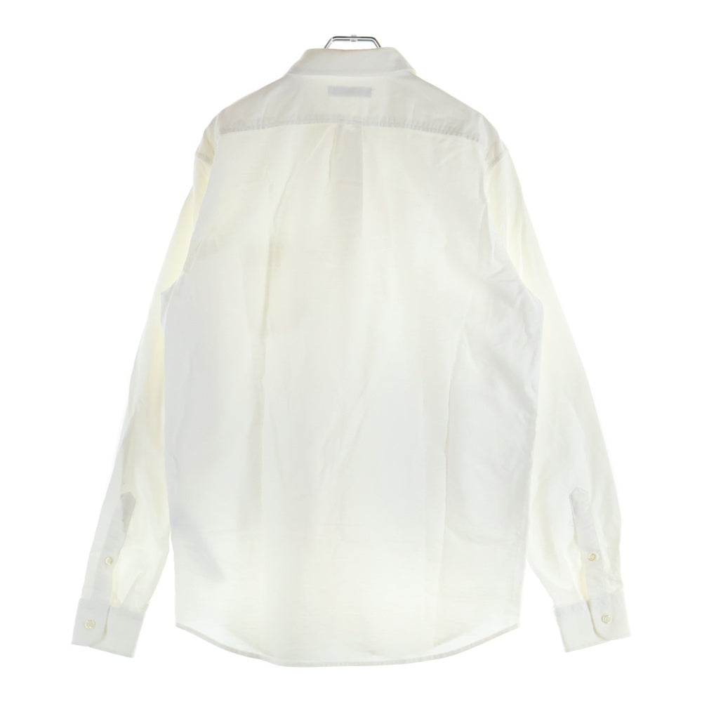 DIESEL(ディーゼル) 長袖シャツ コットンシャツ 胸ポケット ホワイト