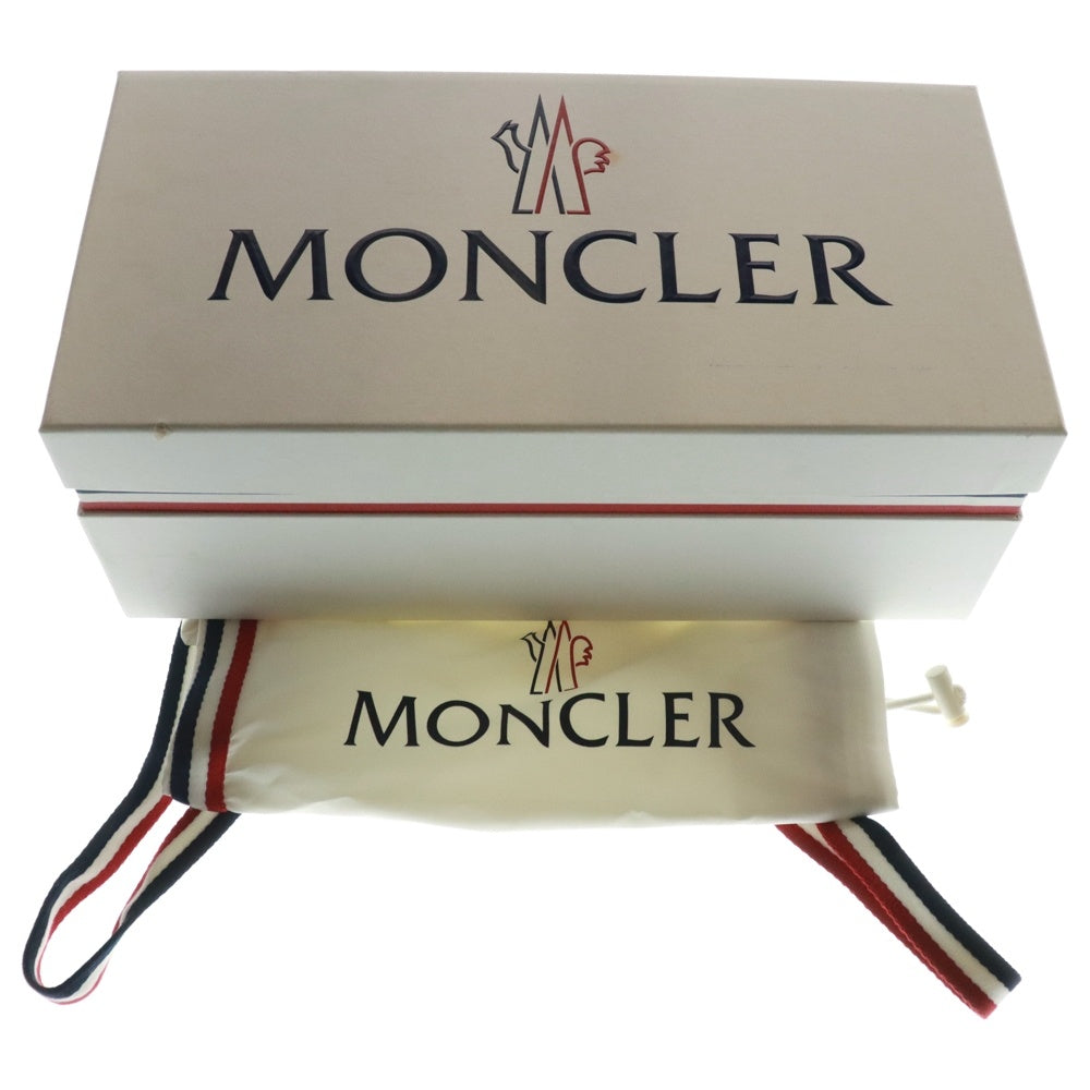 MONCLER(モンクレール) LIlo Slides ロゴ付き ラバーサンダル ベージュ