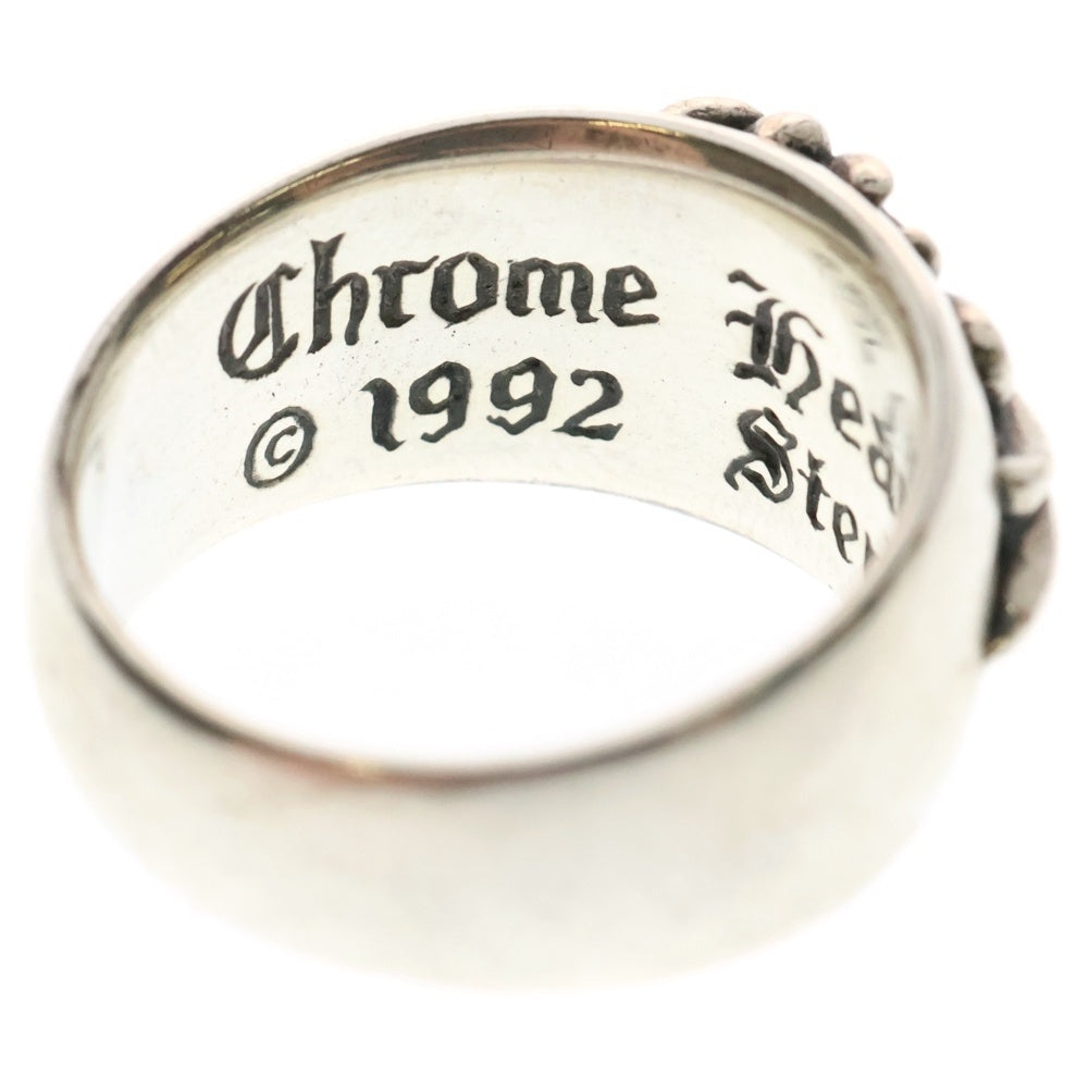 CHROME HEARTS(クロムハーツ) FLRL CRS フローラルクロス リング シルバー BCA346