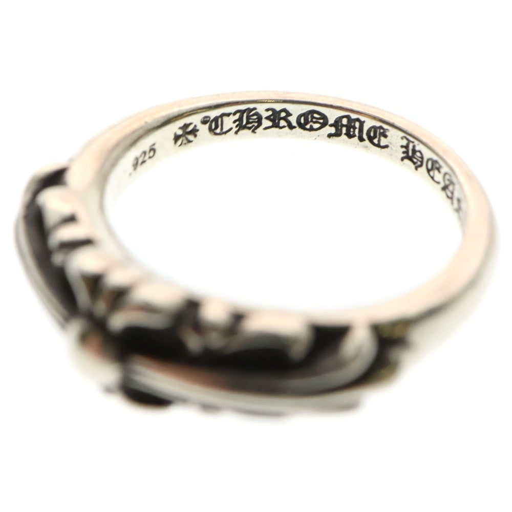 CHROME HEARTS(クロムハーツ) BABY CLASSIC ベイビークラシックフローラルクロスリング シルバー BCA338