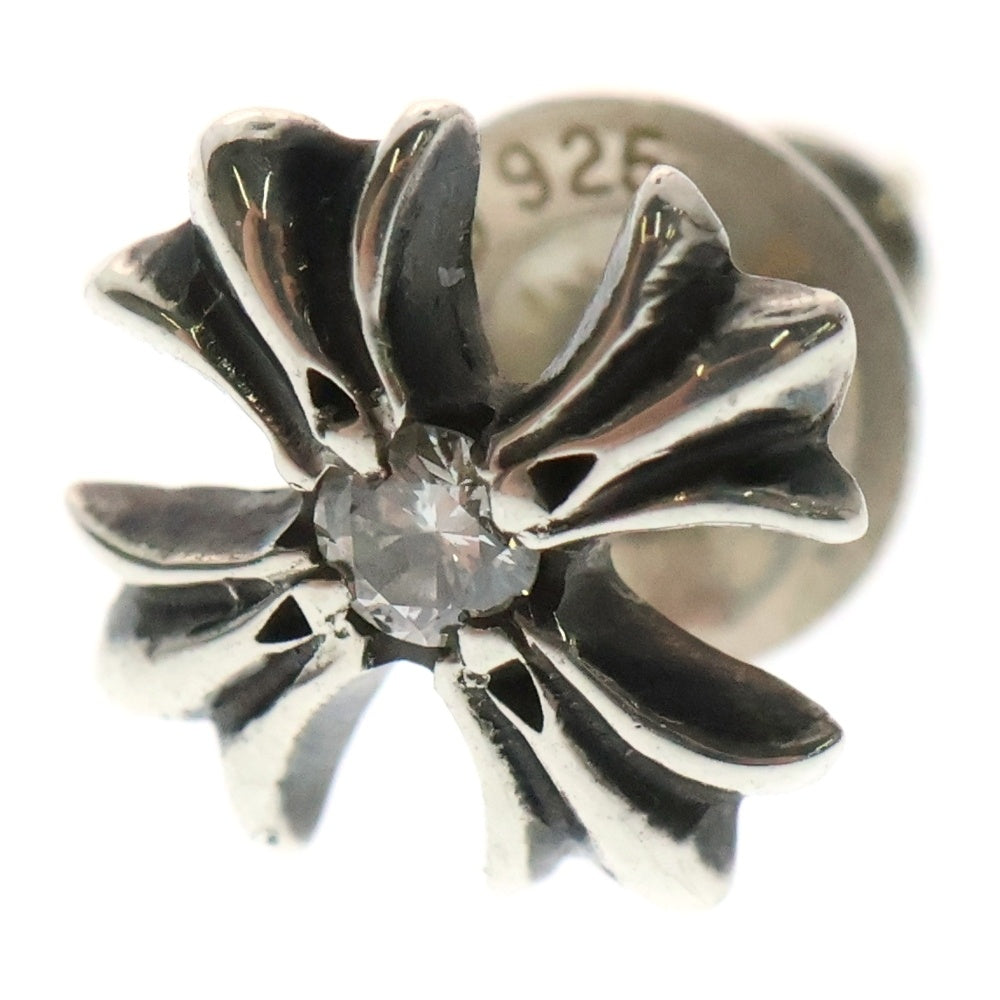 CHROME HEARTS(クロムハーツ) No2 CH PLS DIA CHプラス 1ダイヤ スタッドピアス シルバー BCA388