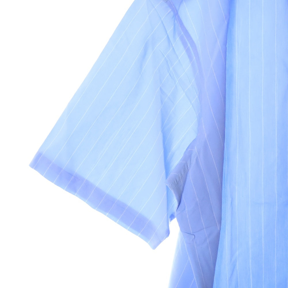 SUPREME(シュプリーム) 25SS Stripe S/S Pajama Shirt ストライプ ショートスリーブ パジャマシャツ 半袖シャツ ブルー
