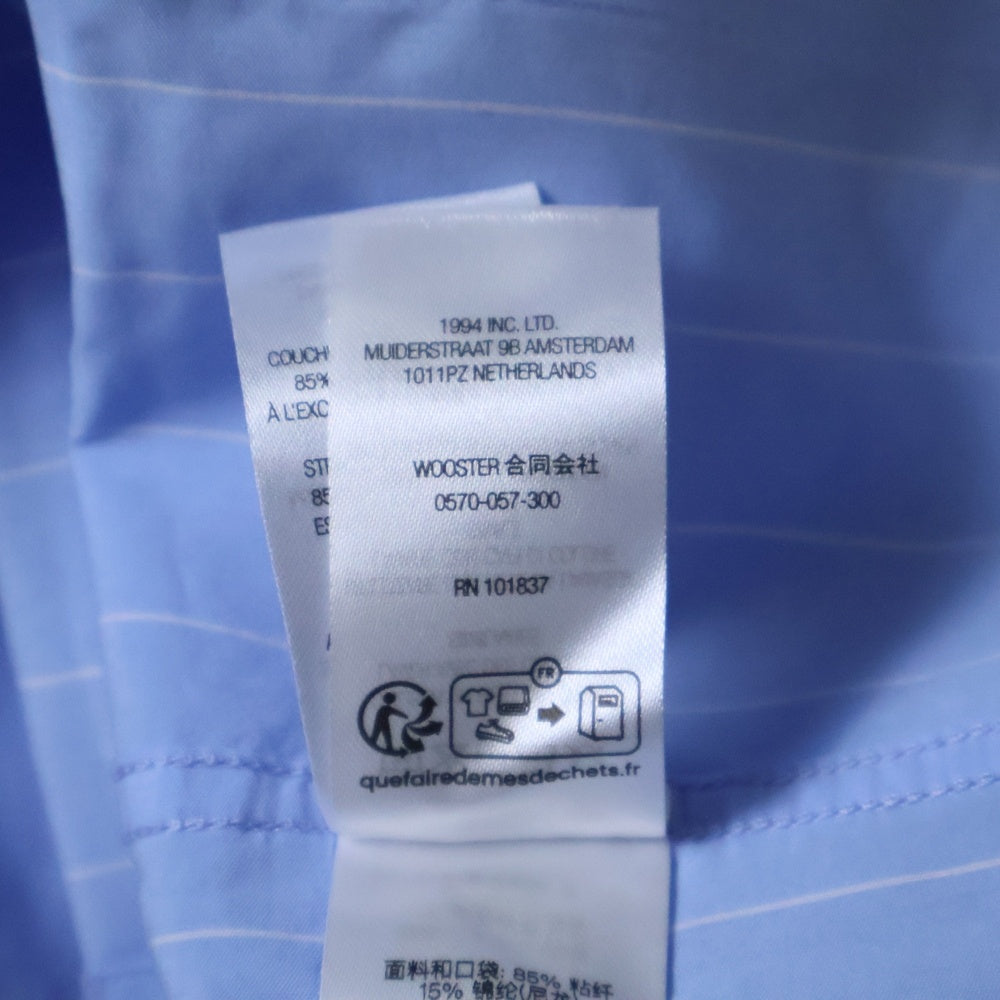 SUPREME(シュプリーム) 25SS Stripe S/S Pajama Shirt ストライプ ショートスリーブ パジャマシャツ 半袖シャツ ブルー