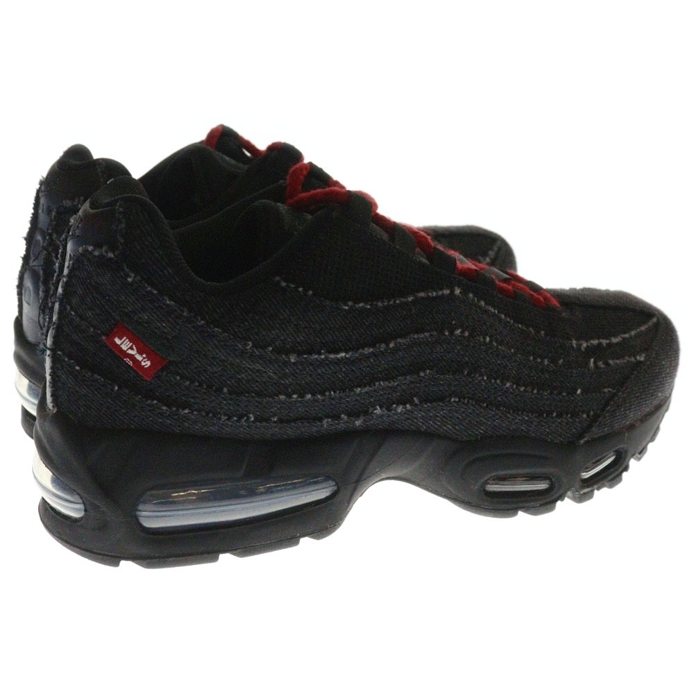 NIKE(ナイキ) ×Levi's AIR MAX 95 OG DENIM BLACK リーバイス エアマックス95 デニムブラック ローカットスニーカー HM4743-001 US8.5/26.5cm