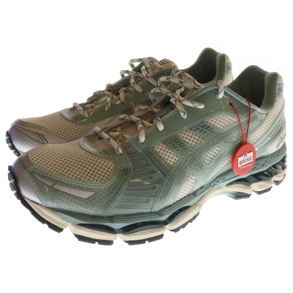 ASICS(アシックス) ×KITH Ronnie Fieg GEL-KAYANO12.1 1203A675-100 キス ロニーファイグ ゲルカヤノ12.1 ローカットスニーカー シューズ グリーン US8.5/26.5cm