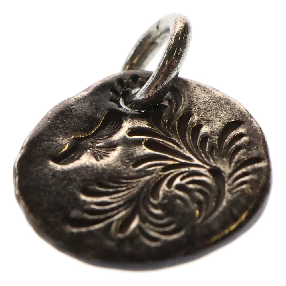 鷲見太郎(ワシミタロウ) Arabesque Design Metal 唐草彫り アラベスクデザインメタル ペンダントトップ シルバー