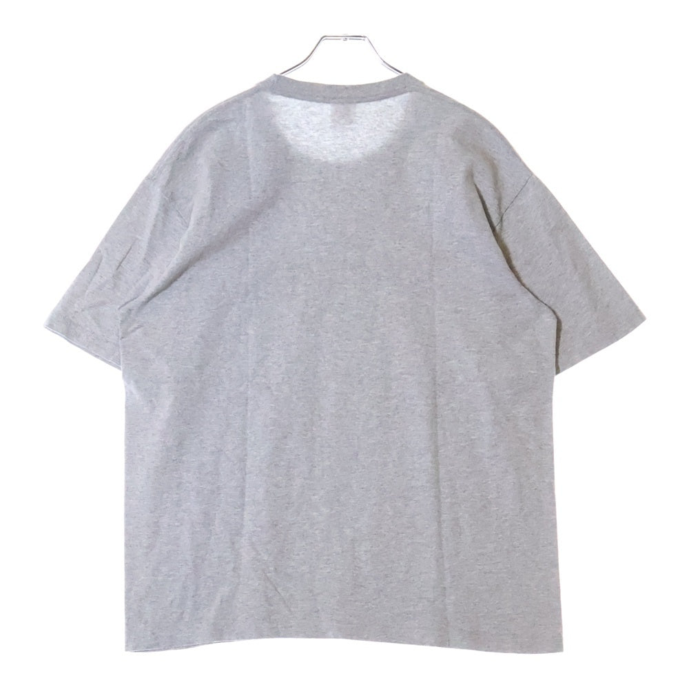 SUPREME(シュプリーム) 23SS Crown Tee クラウン ロゴプリント クルーネック半袖Tシャツ カットソー グレー
