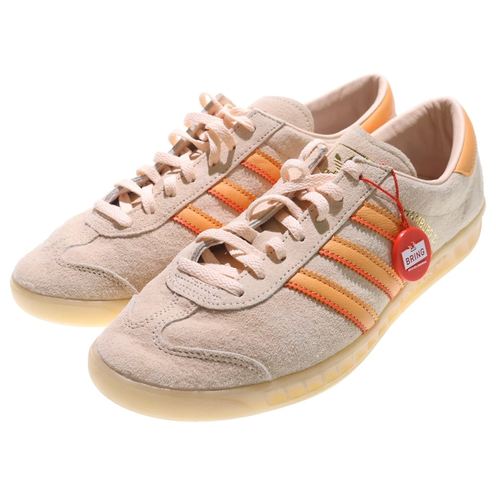 adidas(アディダス) HAMBURG 24 ハンブルグ スウェード ローカットスニーカー オレンジ IG2109 US9.5/27.5cm