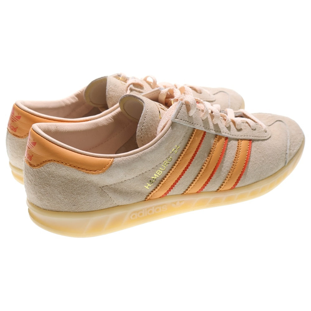 adidas(アディダス) HAMBURG 24 ハンブルグ スウェード ローカットスニーカー オレンジ IG2109 US9.5/27.5cm