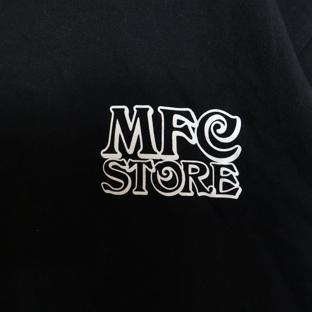 MFC STORE(エムエフシーストア) 両面ロゴプリント クルーネック 半袖Tシャツ ブラック