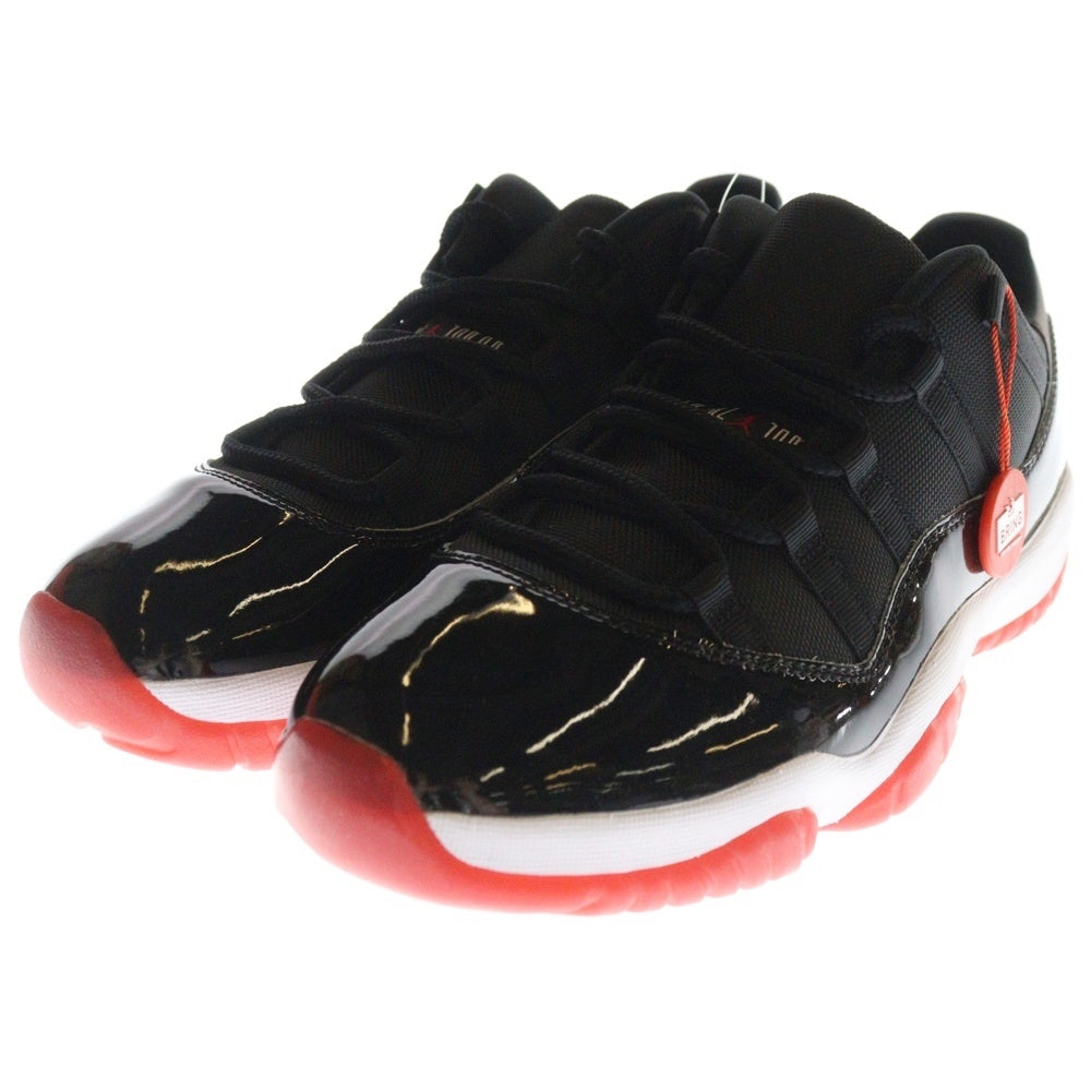 NIKE(ナイキ) AIR JORDAN 11 RETRO LOW BRED エアジョーダン11 レトロ ブレッド ローカットスニーカー FV5104-006 US10/28cm ブラック/レッド