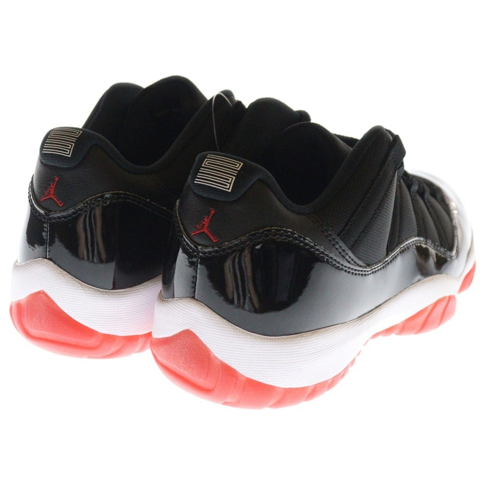 NIKE(ナイキ) AIR JORDAN 11 RETRO LOW BRED エアジョーダン11 レトロ ブレッド ローカットスニーカー FV5104-006 US10/28cm ブラック/レッド