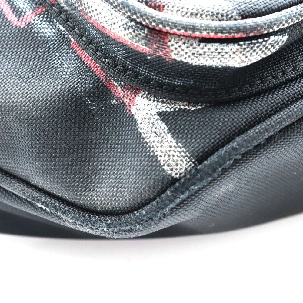 BALENCIAGA(バレンシアガ) EXPLORER DIY METAL ALLOVER エクスプローラー メタル オールオーバー ペイント ウエストバッグ ブラック 482389 527277
