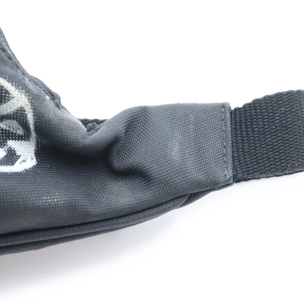 BALENCIAGA(バレンシアガ) EXPLORER DIY METAL ALLOVER エクスプローラー メタル オールオーバー ペイント ウエストバッグ ブラック 482389 527277