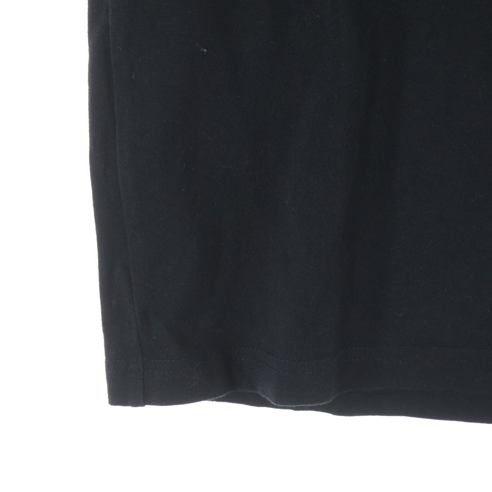 DSQUARED2(ディースクエアード) ROUTE 64 フロントワッペン付 クルーネック 半袖Tシャツ ブラック DFM120207