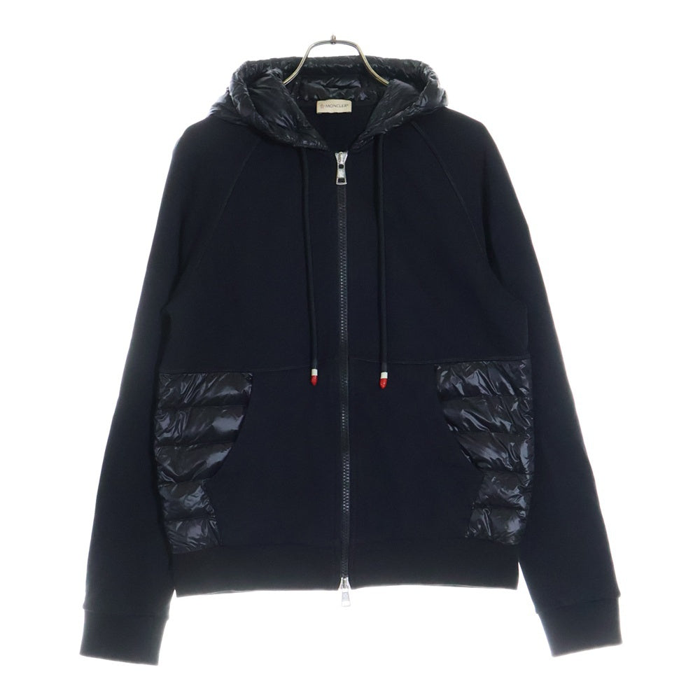 MONCLER(モンクレール) MAGLIA CARDIGAN カーディガン 切替ジップアップパーカー D20918400600 80985 ブラック