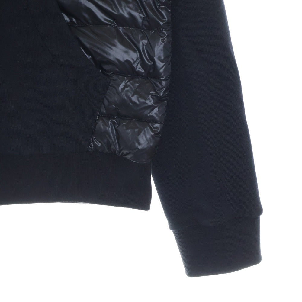 MONCLER(モンクレール) MAGLIA CARDIGAN カーディガン 切替ジップアップパーカー D20918400600 80985 ブラック