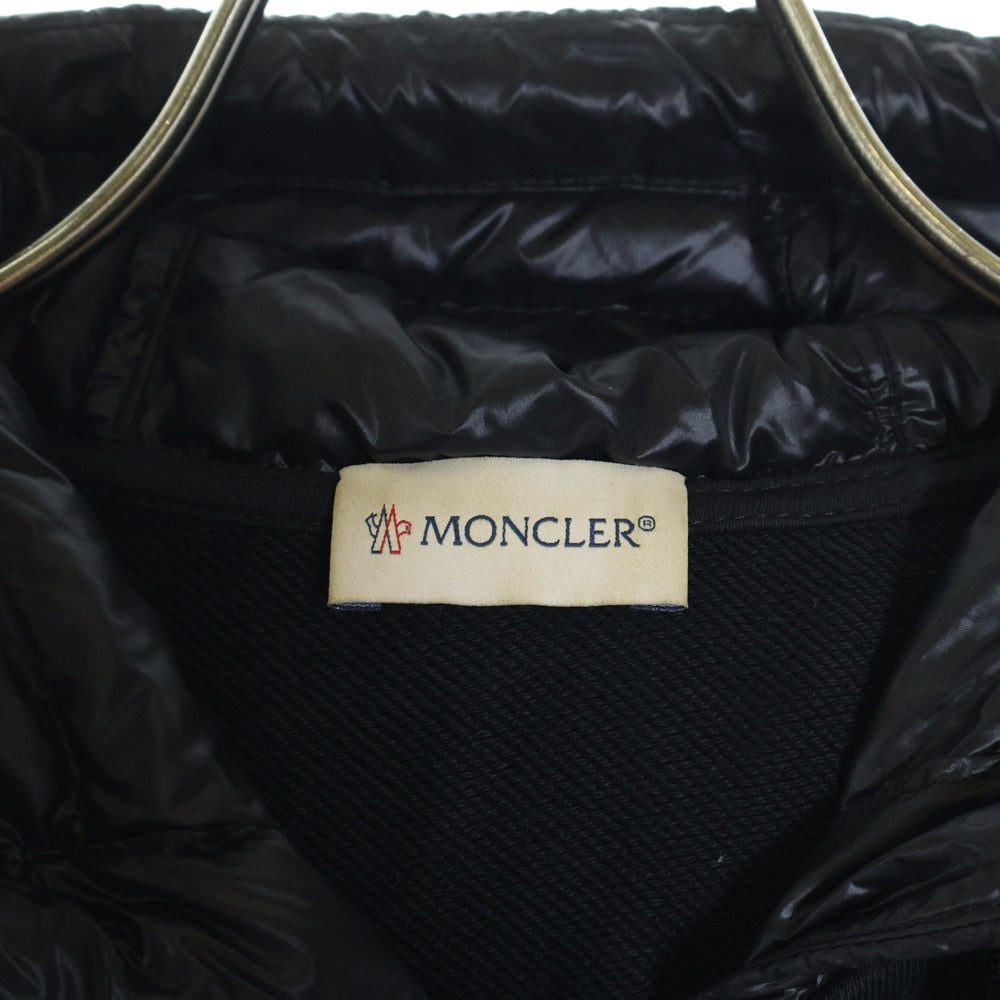 MONCLER(モンクレール) MAGLIA CARDIGAN カーディガン 切替ジップアップパーカー D20918400600 80985 ブラック