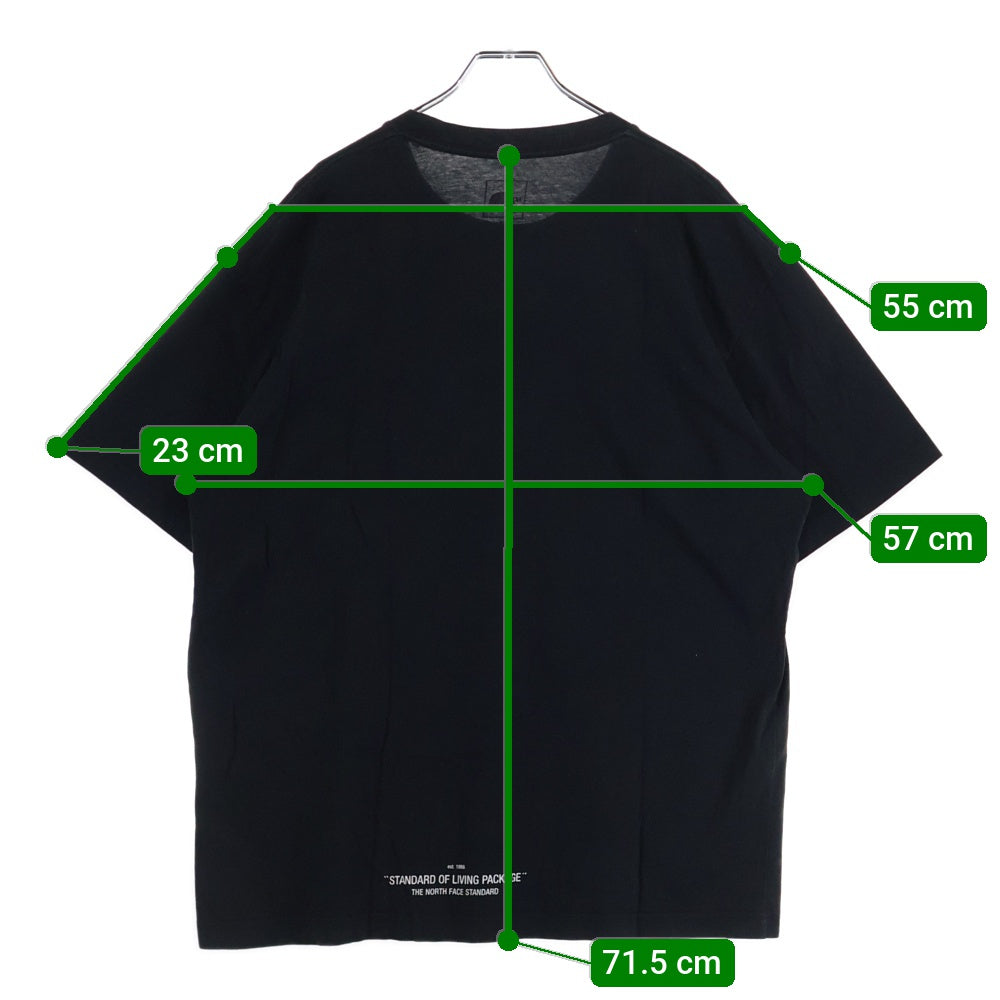 THE NORTH FACE(ザノースフェイス) STANDARD S/S TEE スタンダード Tシャツ 半袖カットソー ブラック NT32024R