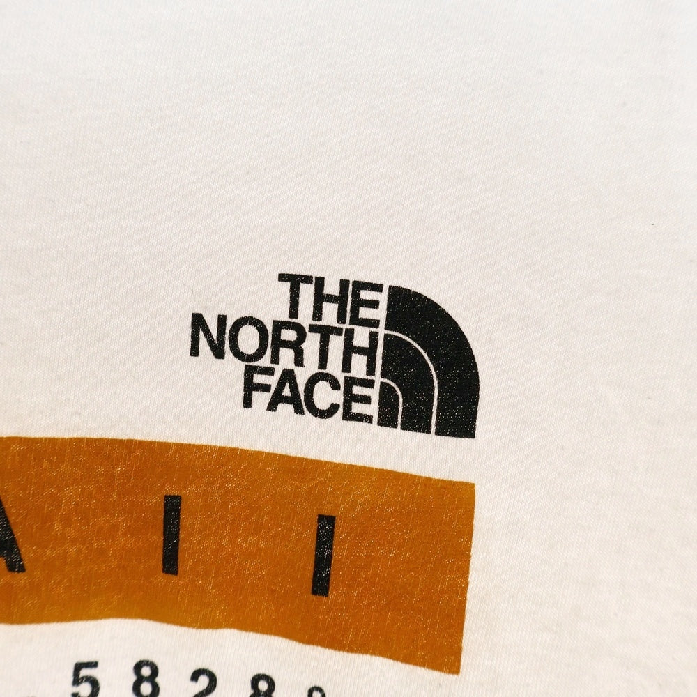 THE NORTH FACE(ザノースフェイス) HAWAII ハワイ限定 Tシャツ 半袖カットソー フロントロゴ ホワイト
