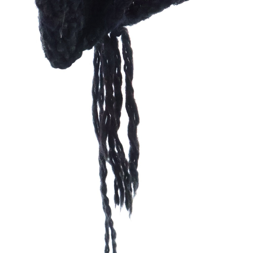 Yohji Yamamoto POUR HOMME(ヨウジヤマモト プールオム) 20AW 朝倉優佳コレクション LOOK31 オーバーサイズ ダメージ変形 ローゲージニット レッド/ブラック HR-K01-870