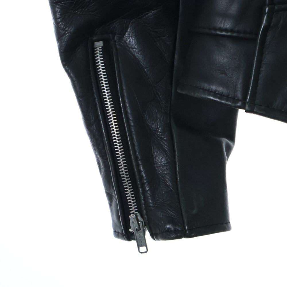 SCHOTT(ショット) VINTAGE ヴィンテージ バイカータグ後期 618 ダブルライダースジャケット ブラック