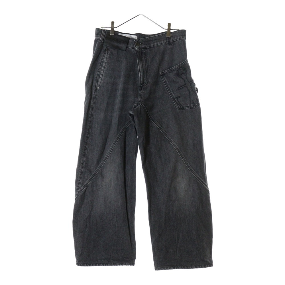 J.W.ANDERSON(ジェー ダブリュー アンダーソン) Twisted Workwear Denim Pants ツイストワーカーデニムパンツ グレー DT0068PG1195929