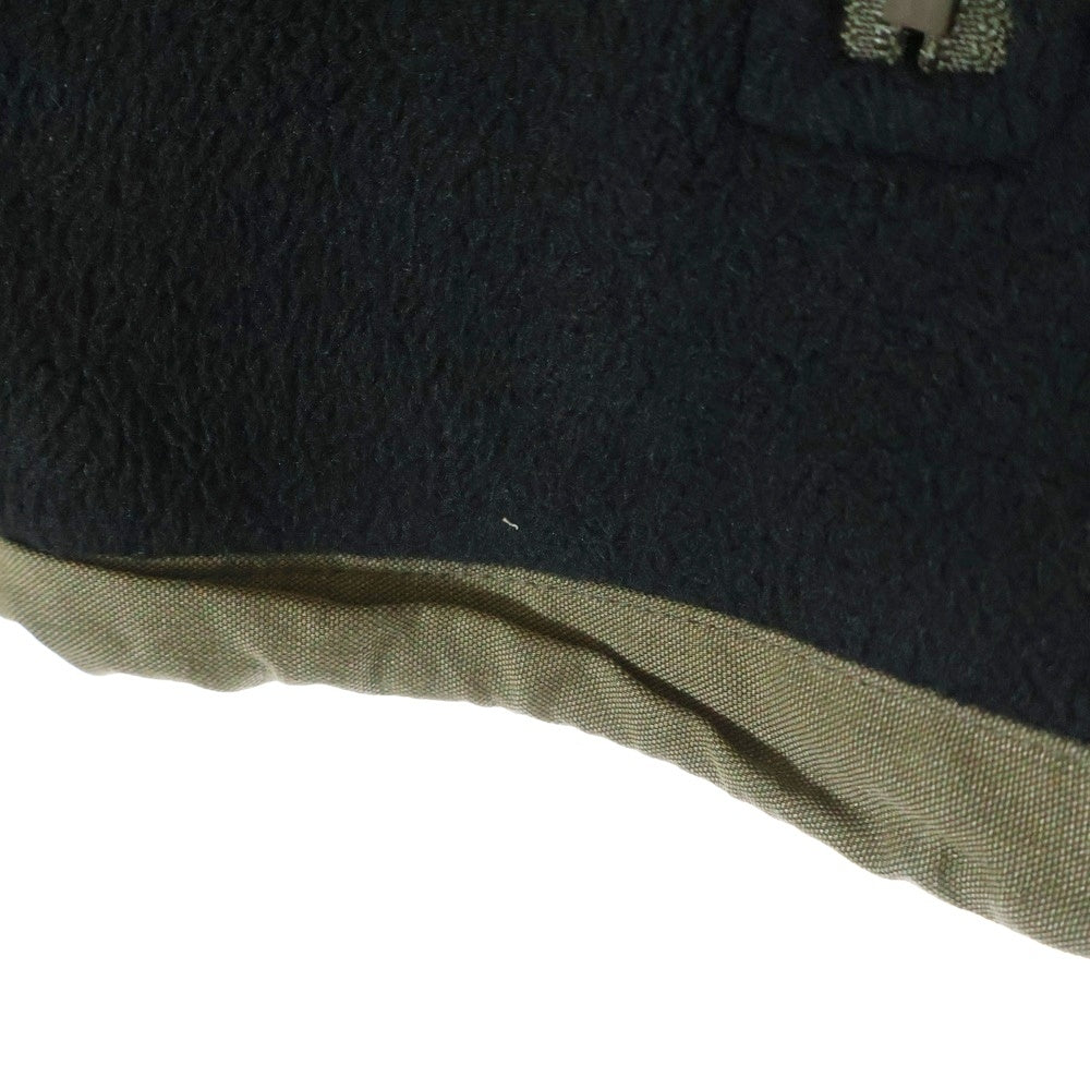 READY MADE(レディメイド) 20AW FLEECE JACKET 再構築 フリースジャケット ブラック/カーキ RE-P0-BL-00-00-110