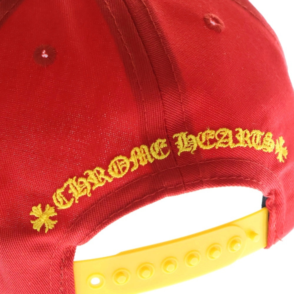 CHROME HEARTS(クロムハーツ) CH BASEBALL Trucker Cap トラッカーキャップ ベースボールキャップ 帽子 レッド/イエロー