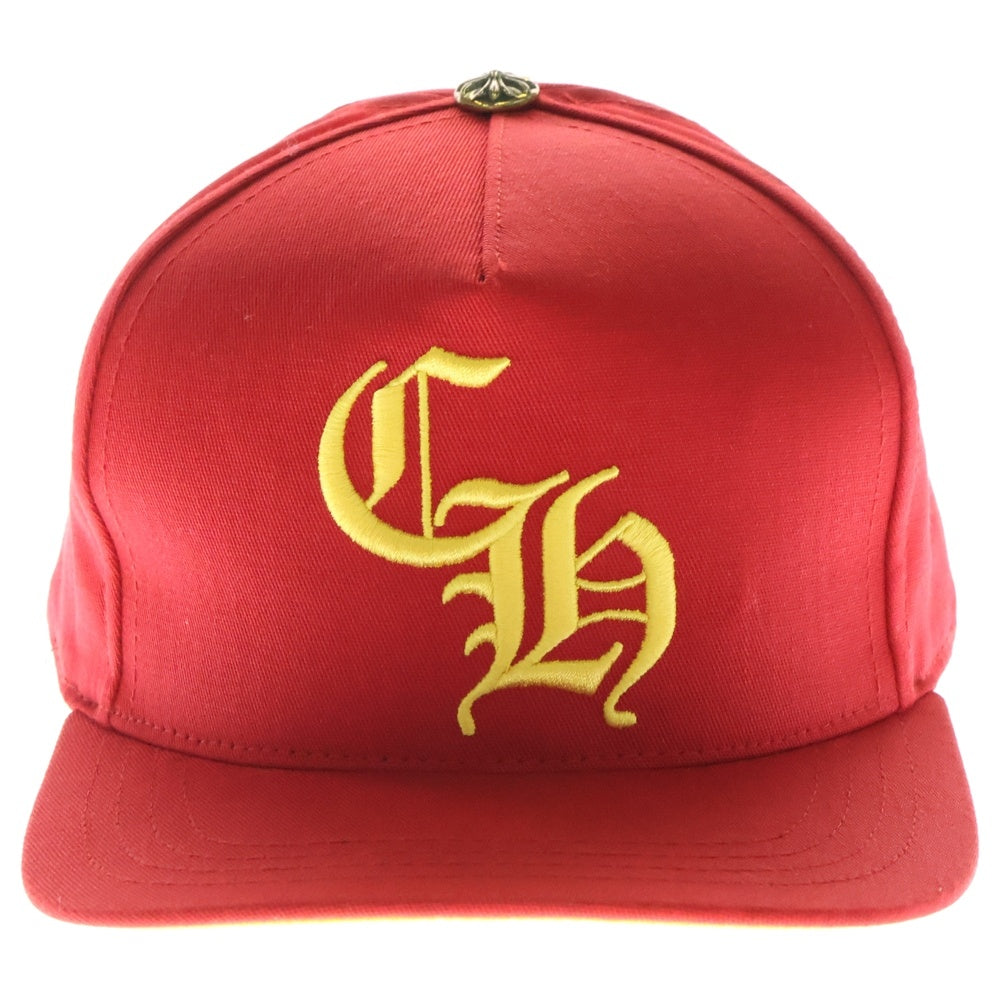CHROME HEARTS(クロムハーツ) CH BASEBALL Trucker Cap トラッカーキャップ ベースボールキャップ 帽子 レッド/イエロー