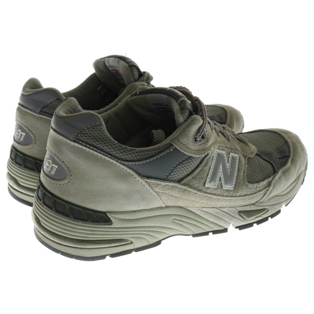 New Balance(ニューバランス) M991GL スウェードレザー ローカットスニーカー グレー US8/26cm