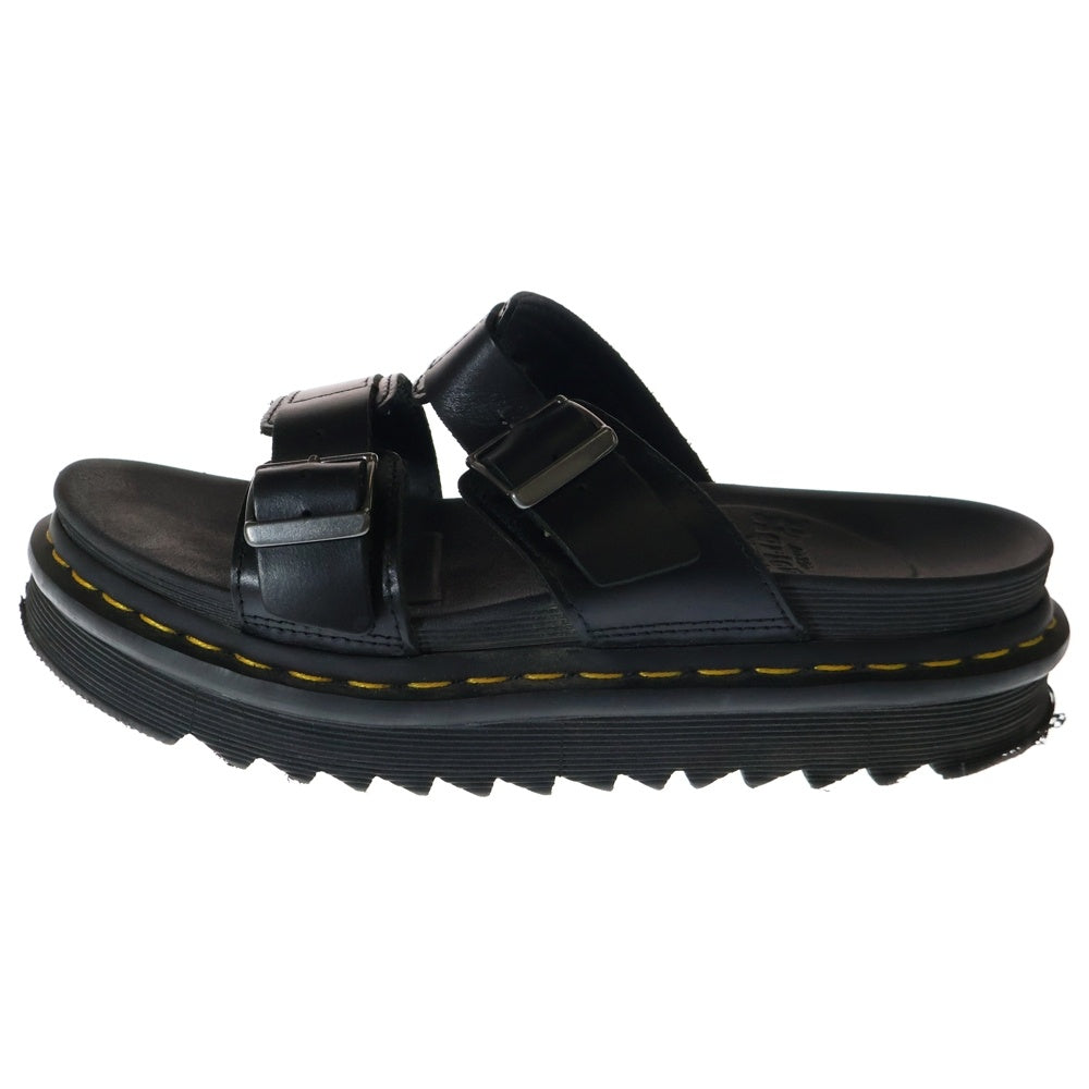 Dr.Martens(ドクターマーチン) MYLES ラバーソール スライド サンダル ブラック