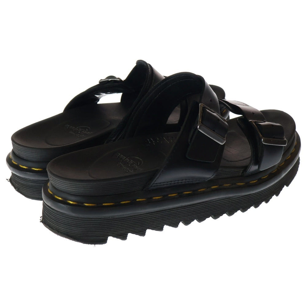 Dr.Martens(ドクターマーチン) MYLES ラバーソール スライド サンダル ブラック
