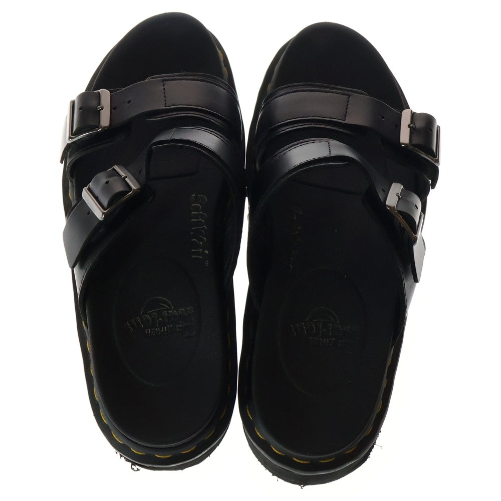 Dr.Martens(ドクターマーチン) MYLES ラバーソール スライド サンダル ブラック