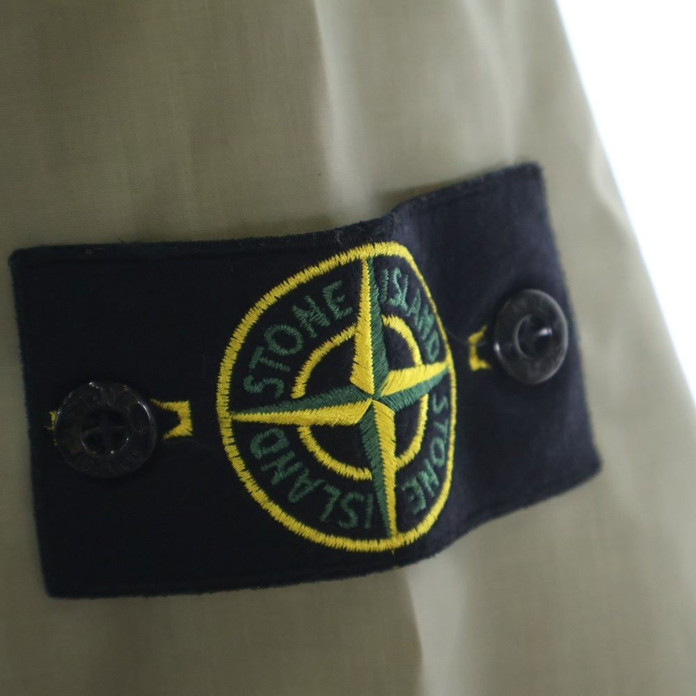STONE ISLAND(ストーンアイランド) 15SS Mussola Gommata Melange Jacket ムソラ ゴマータ メランジ ジャケット マウンテンパーカー カーキ 621544C32