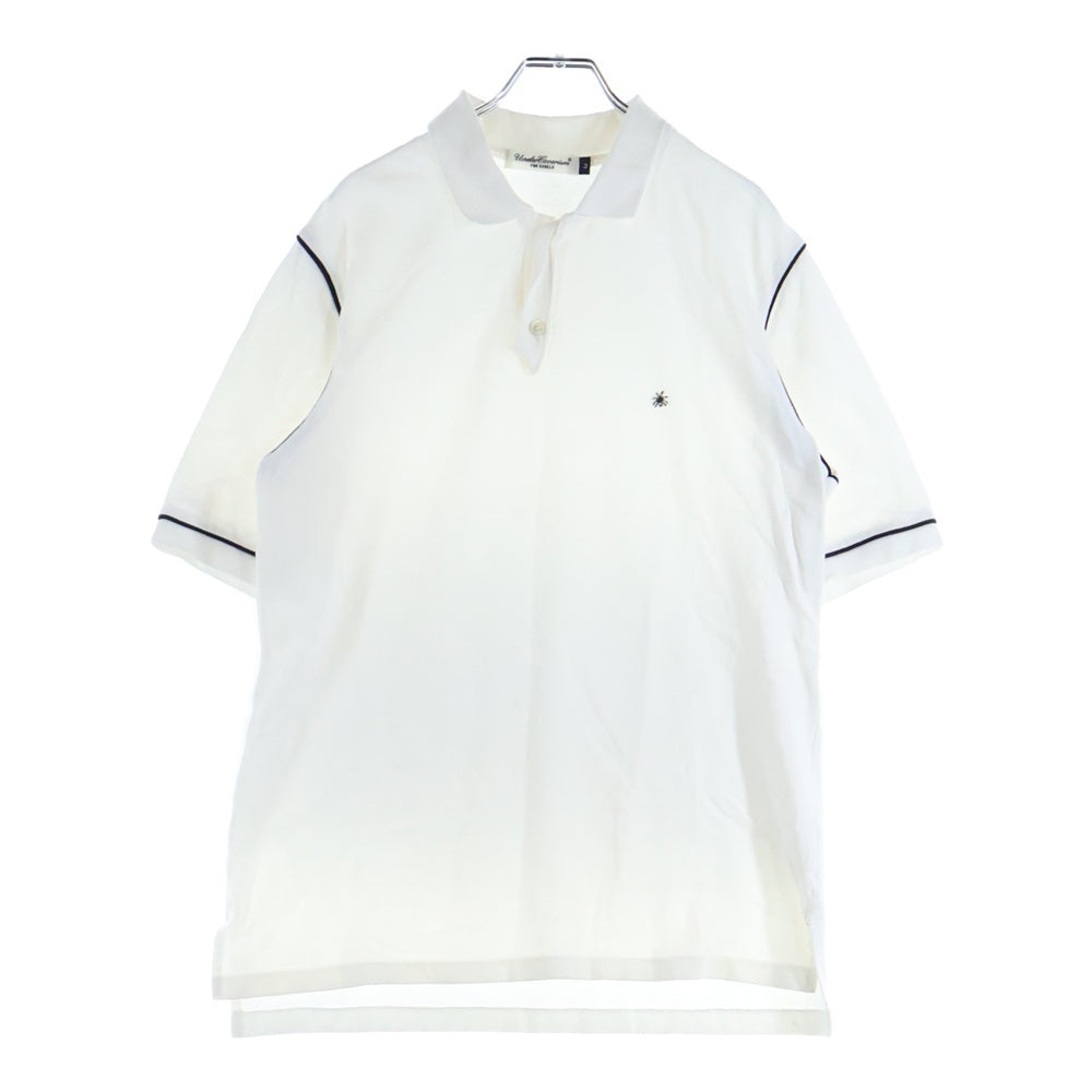 UNDERCOVER(アンダーカバー) 06AW GURUGURU期 メタル蜘蛛 鹿の子 ポロシャツ ホワイト