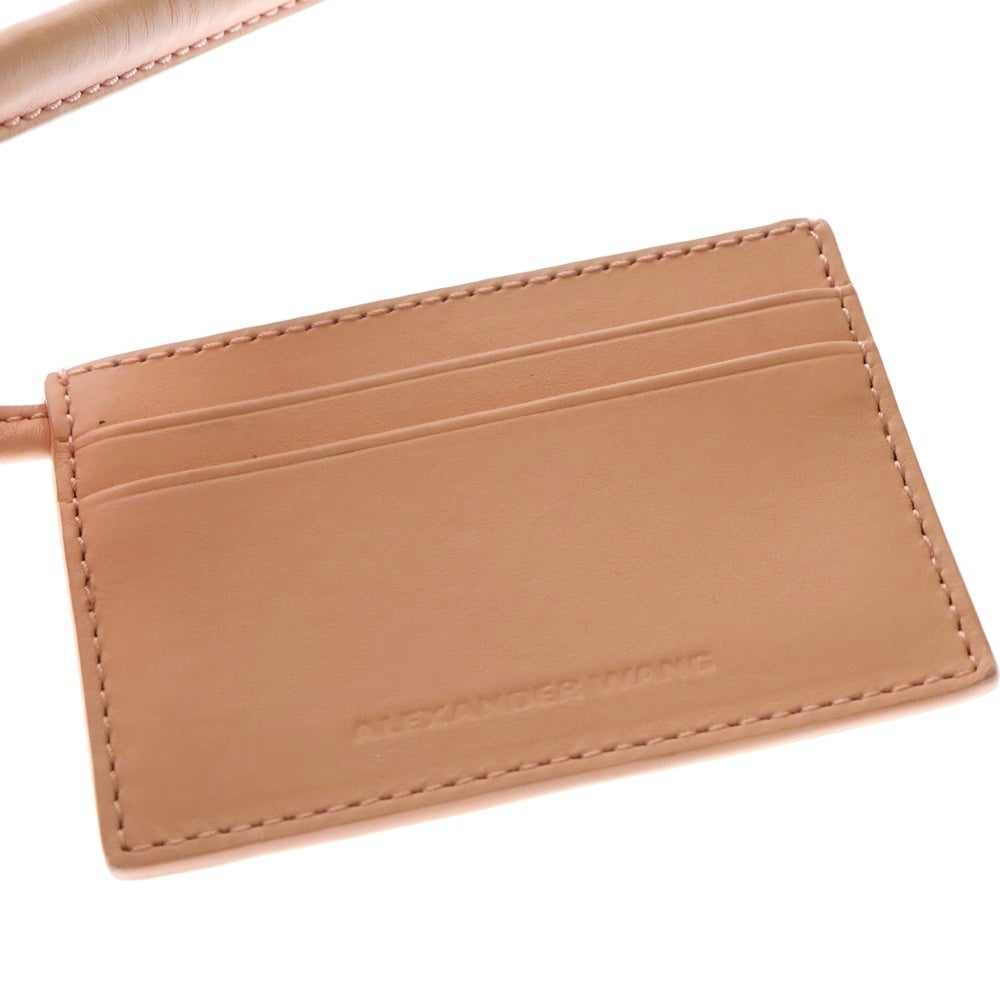 ALEXANDER WANG(アレキサンダーワン) Roxy Mini Bucket Bag チェーンストラップ付 レザーハンドバッグ ピンク レディース